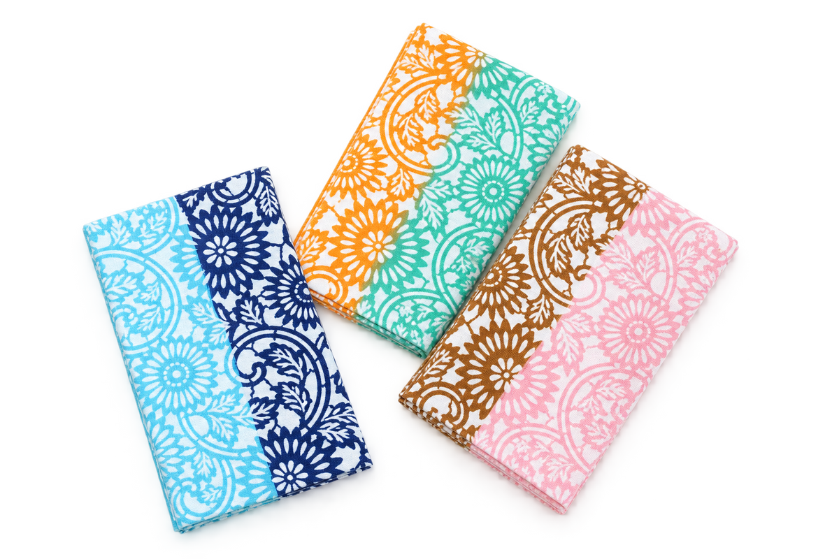 Tokyo Traditional Dyeing · Tenugui · Ise-giku] Set of 3 — product view