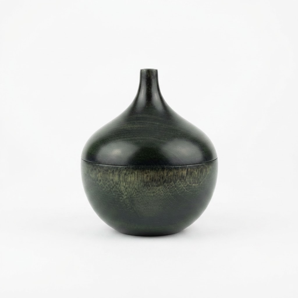 Yamanaka Lacquerware Bulb: Sesame — product view