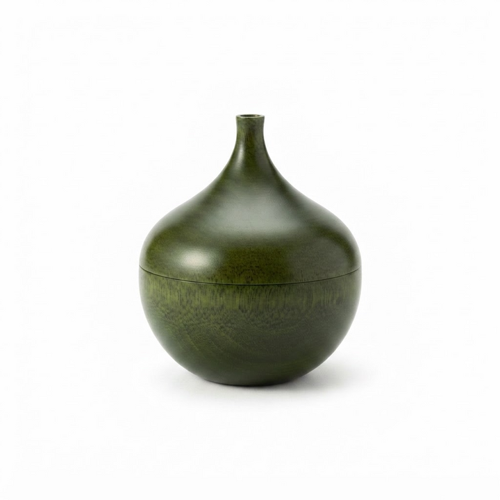 Yamanaka Lacquerware Bulb: Olive