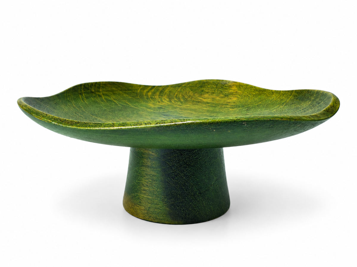 [Yamanaka Lacquerware] Floating Leaf Olive