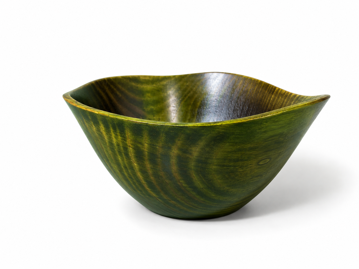 [Yamanaka Lacquerware] RIN Bowl M Olive — product view