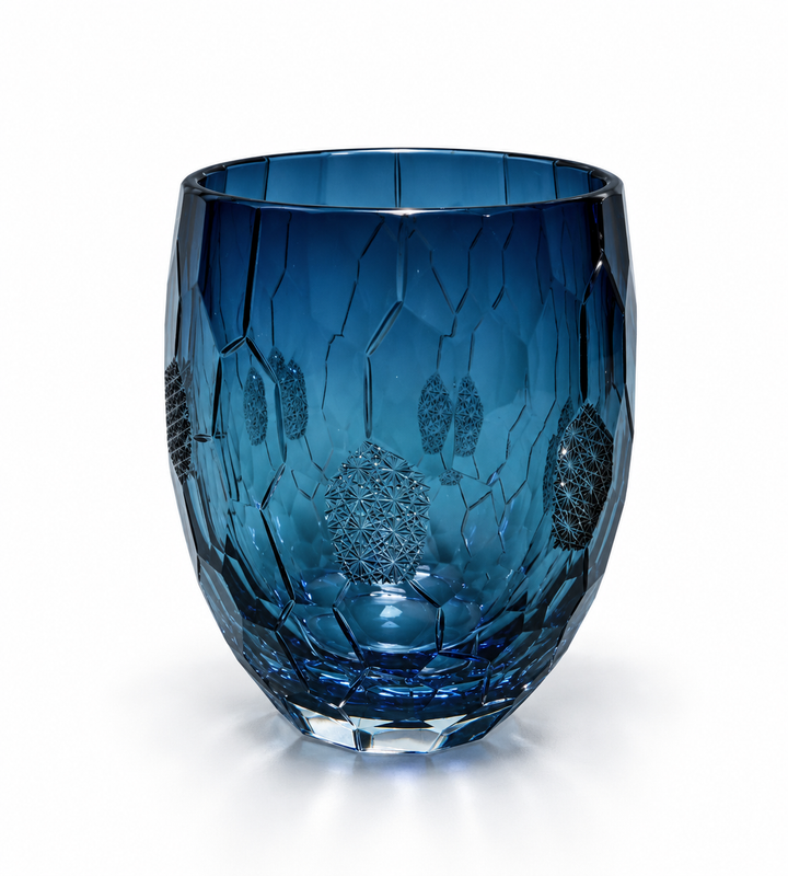 Edo Kiriko HYOUSYOU : Indigo