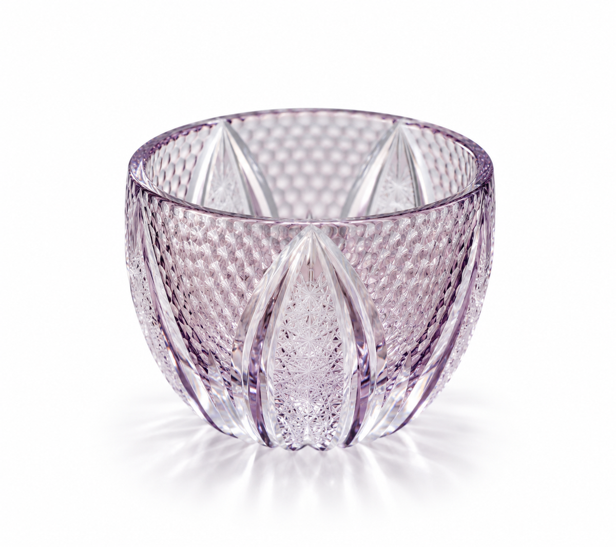 Edo Kiriko GENEN : Gold-Purple