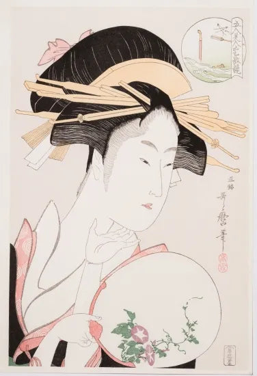 Edo Mokuhanga Kisegawa of the Matsubaya