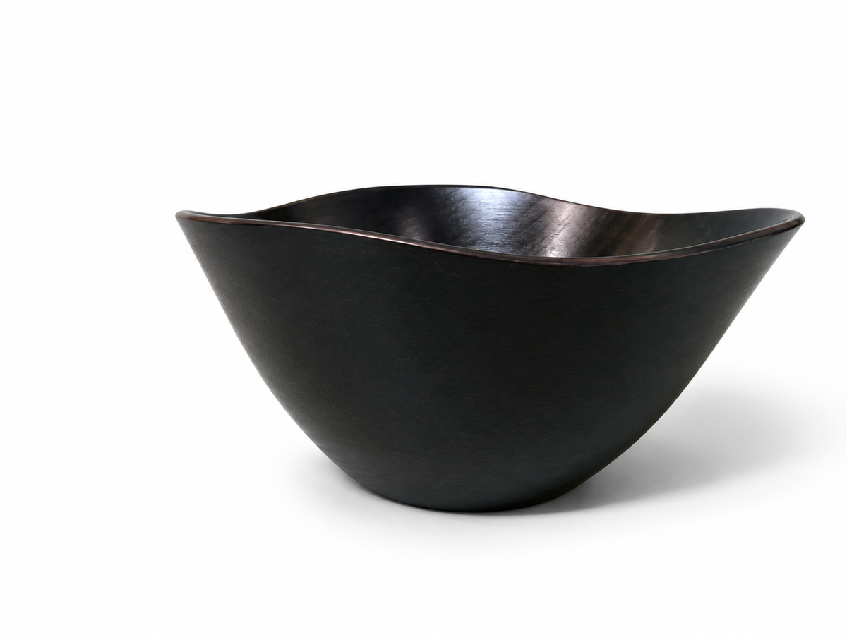 [Yamanaka Lacquerware] RIN Bowl M Sesame